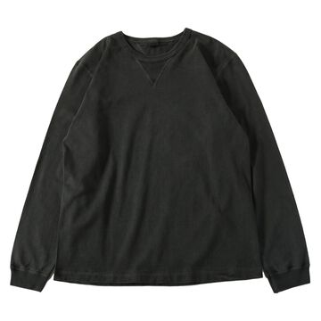 BR-3043PG COZUN LONG SLEEVE GUSSET-T (Pigment BLACK),BLACK, small image number 1