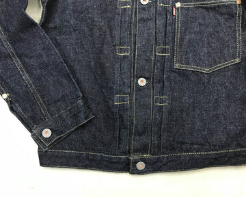 GZ-GJ1ST 16oz WWⅡ1st type denim jacket(One washed)(Right-weave),, small image number 3