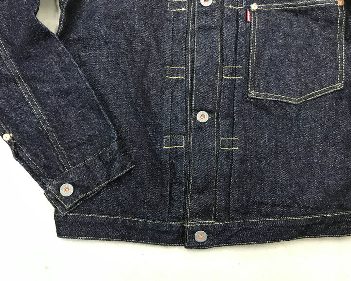 GZ-GJ1ST 16oz WWⅡ1st type denim jacket(One washed)(Right-weave),, medium image number 3