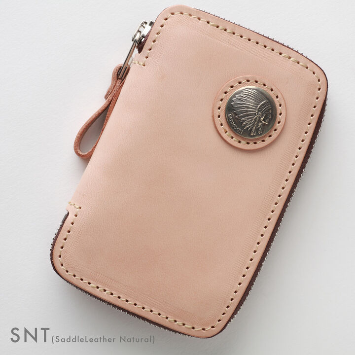 PAILOT RIVER PR-LZKC-Z (REDMOON) Key Case PR-LZKC-Z (OilLeather Black
 OilLeather RedBrown
 OilLeather DarkBrown
 SaddleLeather Black
 SaddleLeather DarkBrown
 SaddleLeather Natural),OILLEATHER BLACK, medium image number 6