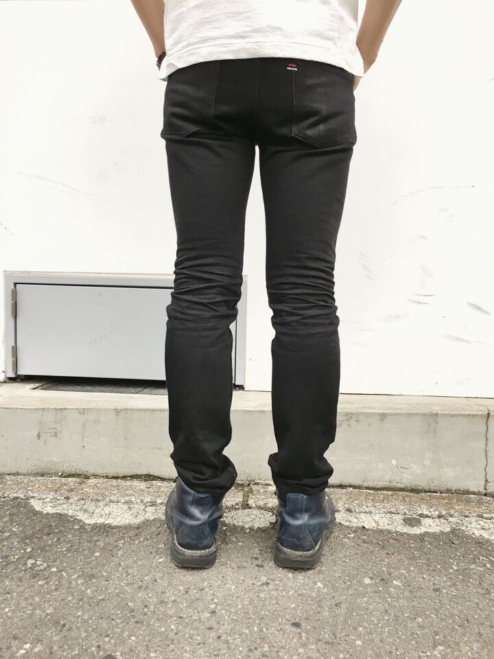 BKUT1 15oz Black Selvedge Denim Urban Tapered-One Wash-36,, medium image number 4