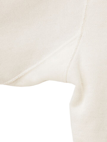 BARNS BR-3010 "STANDARD" COZUN ZIP SWEAT PARKA,NATURAL, small image number 4