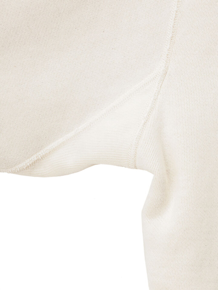 BARNS BR-3010 "STANDARD" COZUN ZIP SWEAT PARKA,NATURAL, medium image number 4