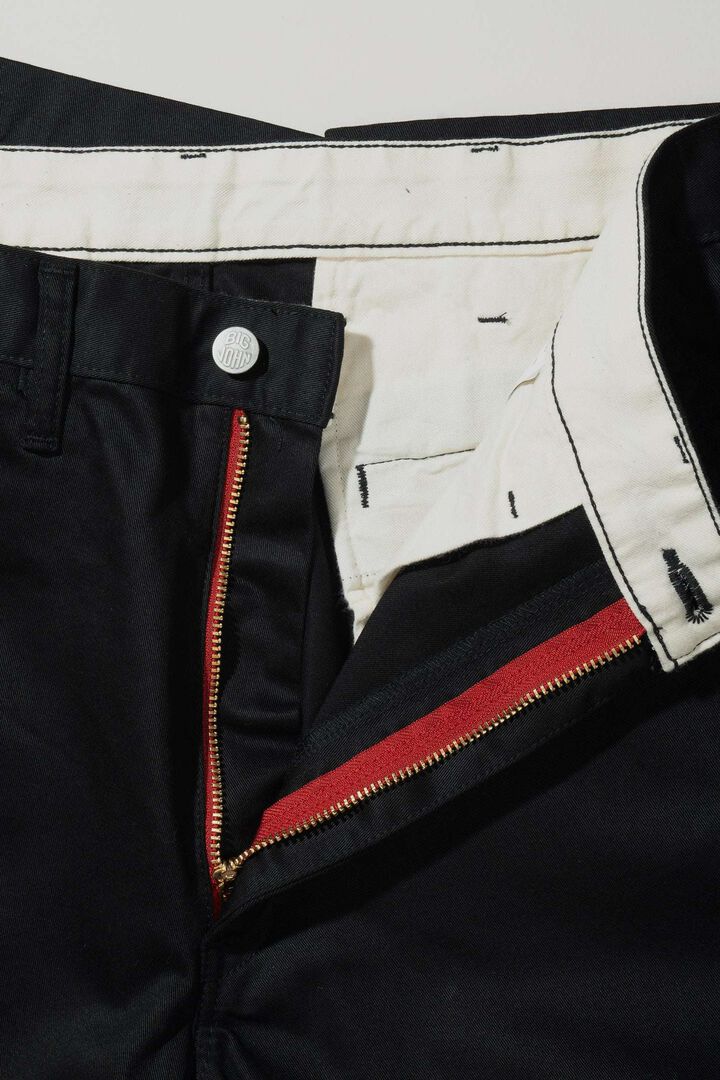 M803E 7.5oz CLASSIC TROUSER CHINO (KHAKI,BROWN,BLACK,BEIGE),BLACK, medium image number 3