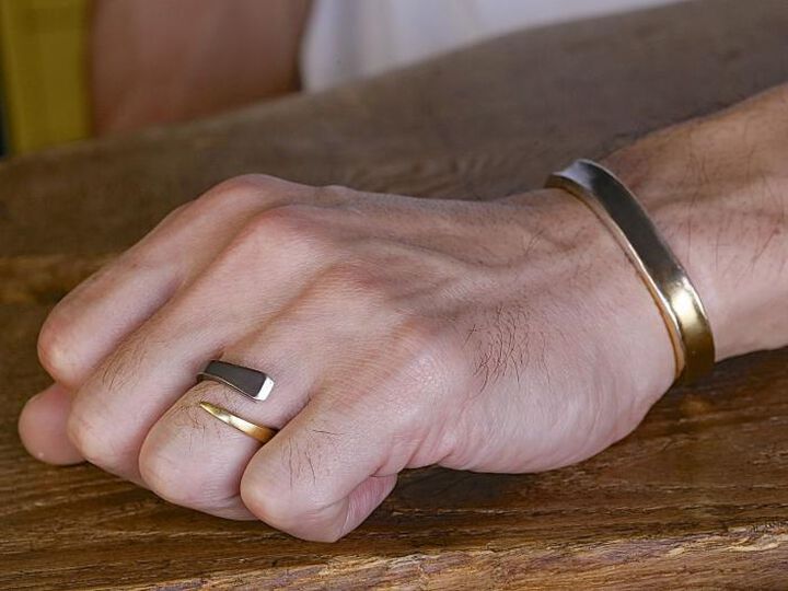 HYO-254 Horseshoe Nail Ring,, medium image number 11