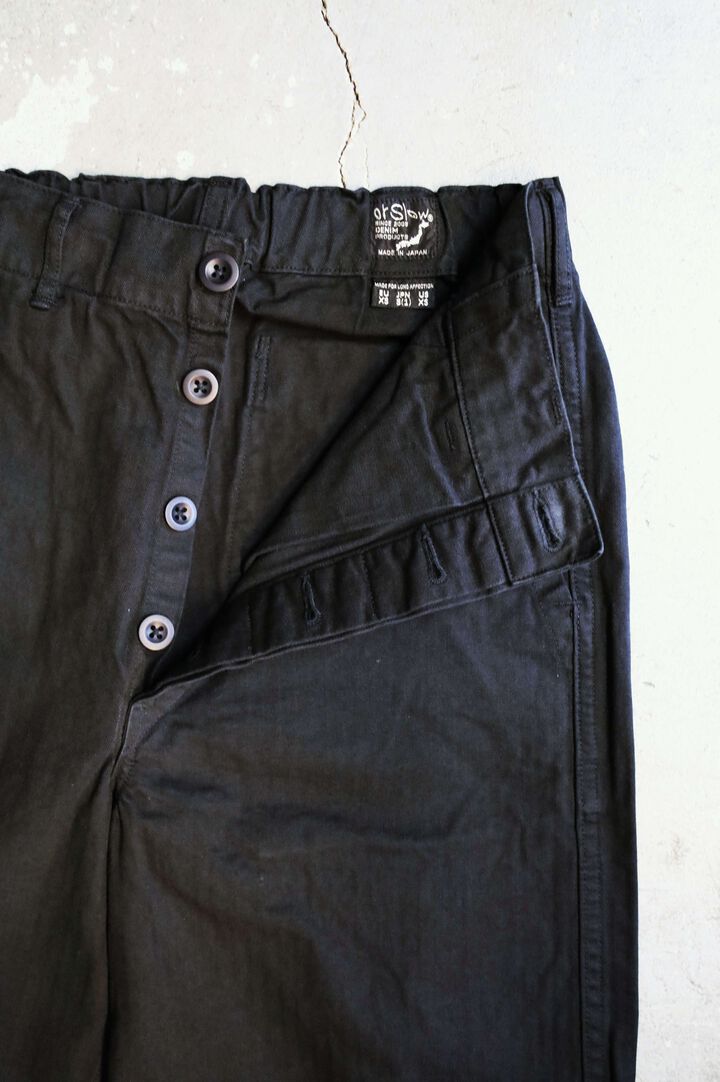 03-5011 WIDE FIT FRENCH WORK PANTS (61 Black),, medium image number 2