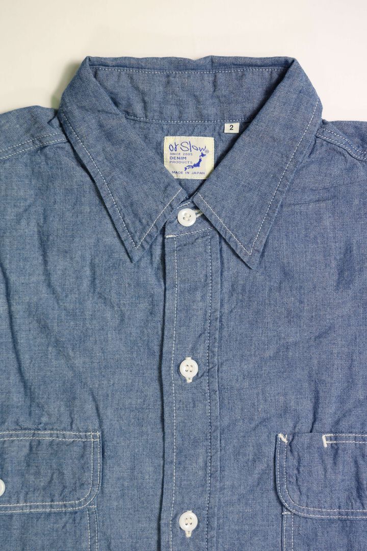 Chambray Work Shirt 01-8064-84,, medium image number 2