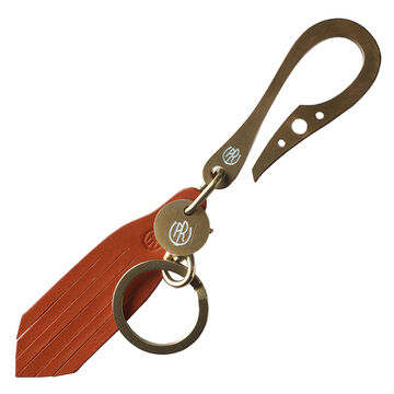 PAILOT RIVER PR-KHGN-B (REDMOON) Key Holder PR-KHGN (Oil Leather Black, Oil Leather Red Brown, Oil Leather Dark Brown, Saddle Leather Natural),SADDLE LEATHER NATURAL, small image number 2