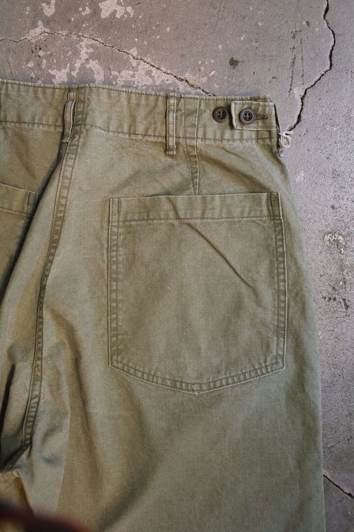 01-5103-M16 SUMMER FATIGUE PANTS GREEN,, medium image number 3