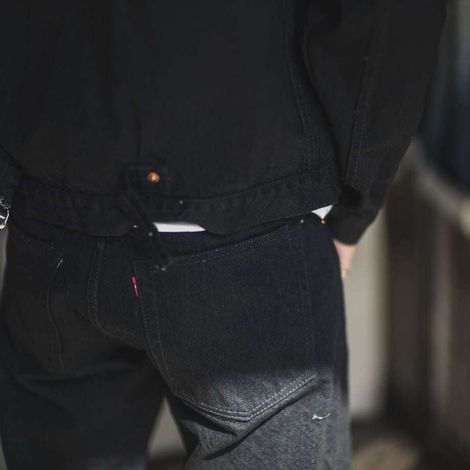 TCB Late S40's Jacket BKBK 14oz