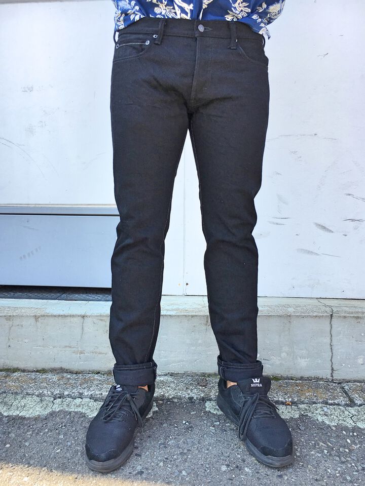 BKUT1 15oz Black Selvedge Denim Urban Tapered-One Wash-36,, medium image number 11