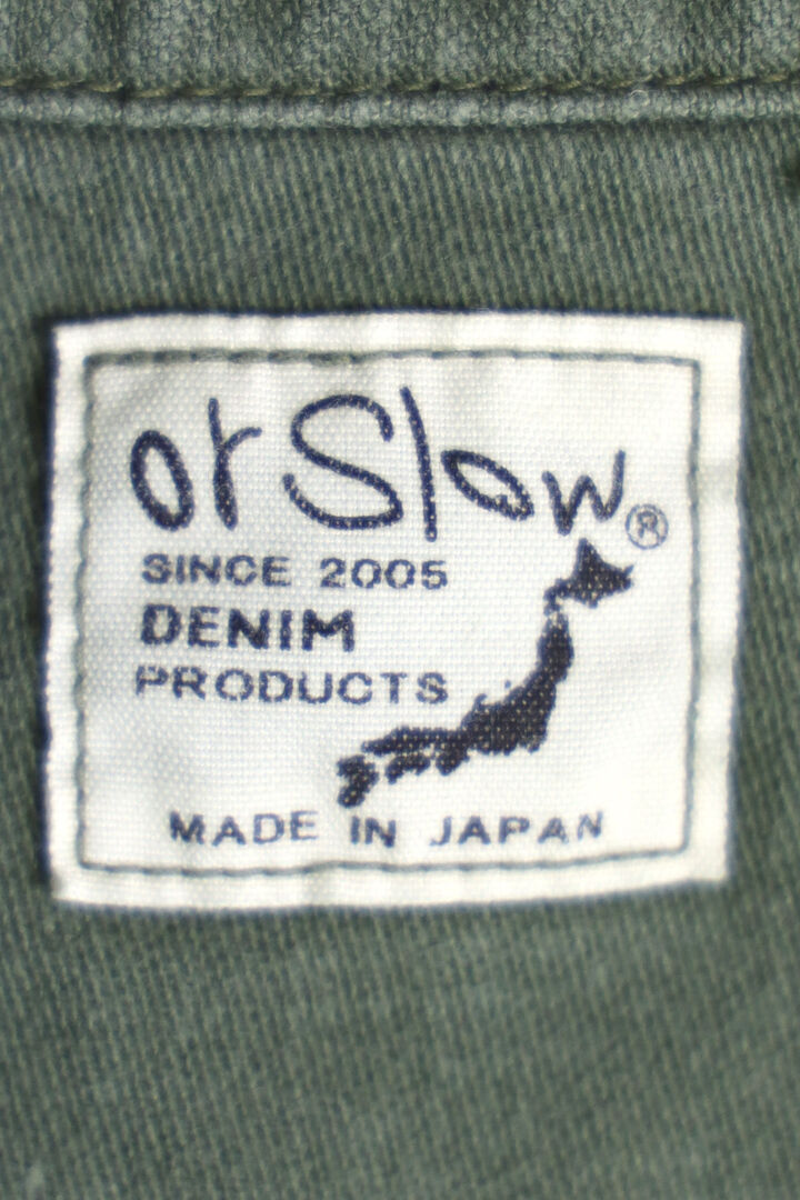 03-8045-216 US ARMY FATIGUE SHIRT USED WASH,GREEN USED, medium image number 3