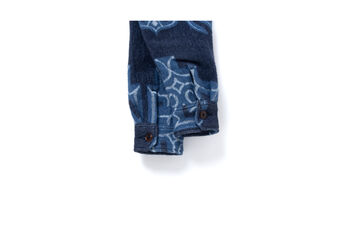 SP-106 45th Ainu Blanket Shirts,NAVY, small image number 4