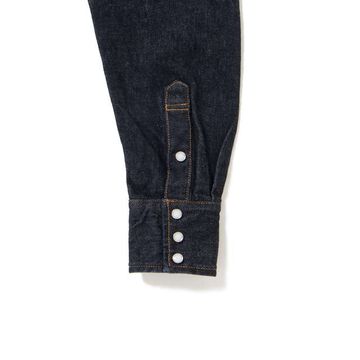 D5571 14oz denim western shirt,, small image number 5