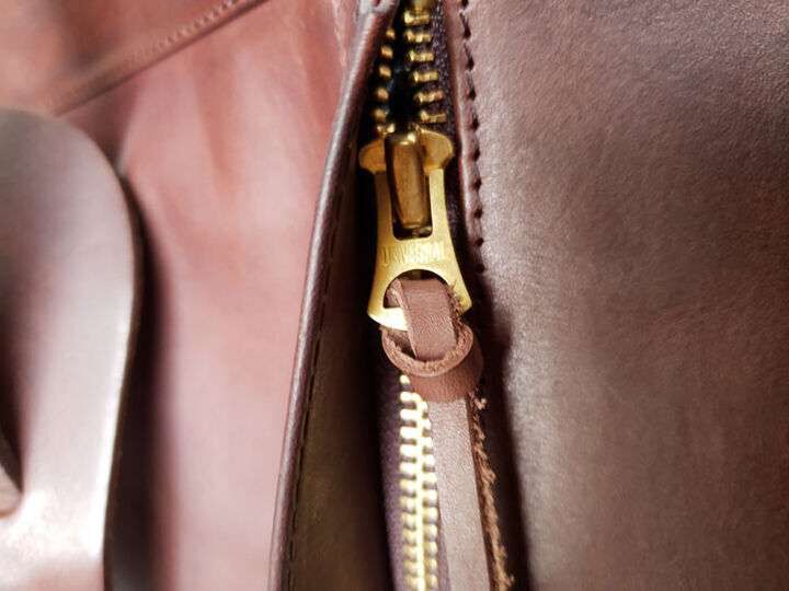 VS-205L LEATHER ROLL TOP Back pack (BROWN),, medium image number 7