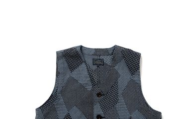 4577 Tsugihagi Sashiko Vest -46,, small image number 2
