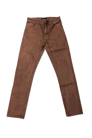 JBAG1370 13.5oz Selvedge ID KAKISHIBU Garment dye STRAIGHT,, small image number 7