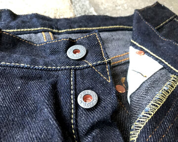 GZ-16ST-01OW 16oz Left-woven jeans straight (One washed),, small image number 5