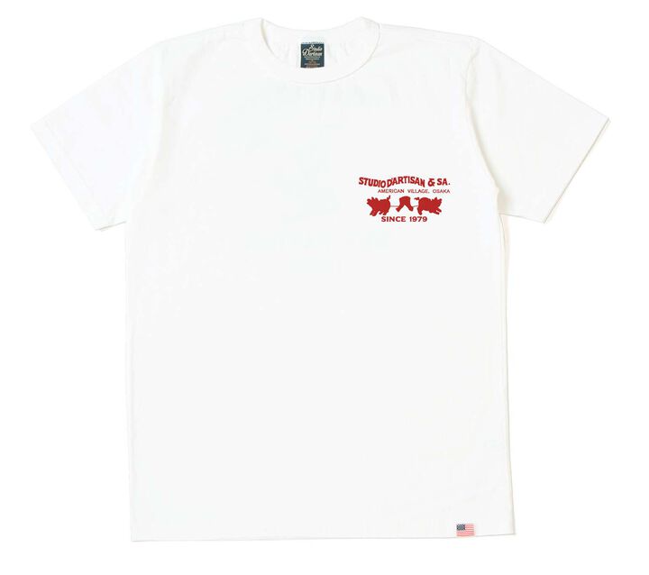 8153 USA Cotton Standard Print T-Shirts,, medium
