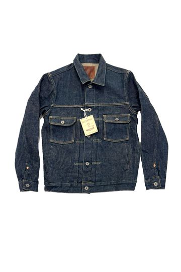 ONI02516PZR-BEG 20oz Secret Denim Weft Beige Type II Jacket with handwarmers,, small image number 1