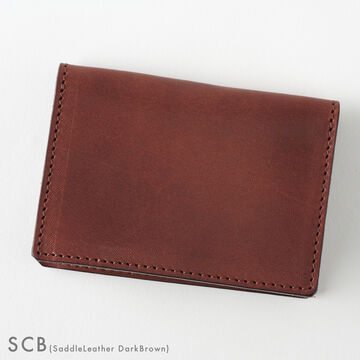PAILOT RIVER PR-LC02 (REDMOON) Card Case (6 COLORS),SADDLELEATHER NATURAL, small image number 5