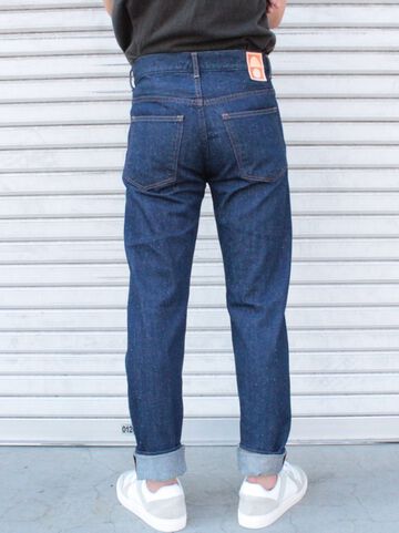  BENGARA JEANS SLIM STRAIGHT(INDIAN RED)(ONE WASHED)-One washed-36,, small image number 2