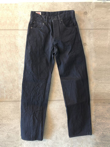 ONI200-14BLK 14oz Oni Denim (Weft: Black) Wide Straight,, small image number 1