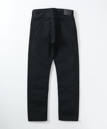J414 14oz Classic Straight Model Black Denim Selvedge	-One Wash-28,, small image number 6