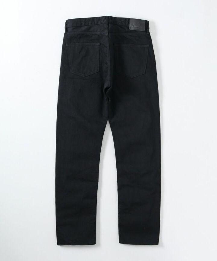 J414 14oz Classic Straight Model Black Denim Selvedge	-One Wash-28,, medium image number 6