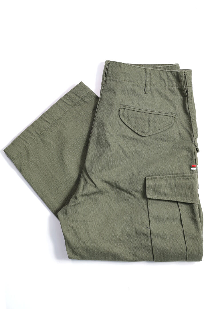 TNK305 "herringbone" M65 Pants (ARMY GREEN),, medium