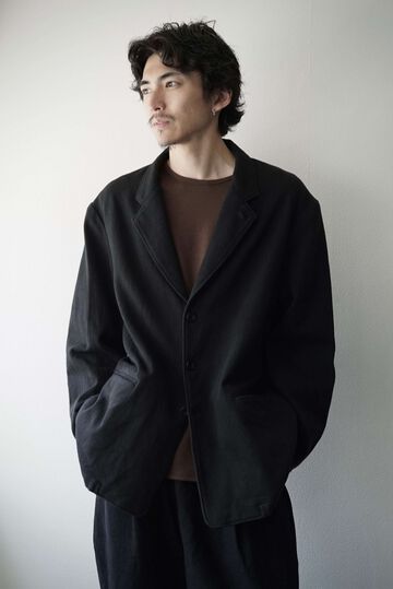 245JK05 Lite Sashiko / Classic Jacket,BLACK, small image number 0