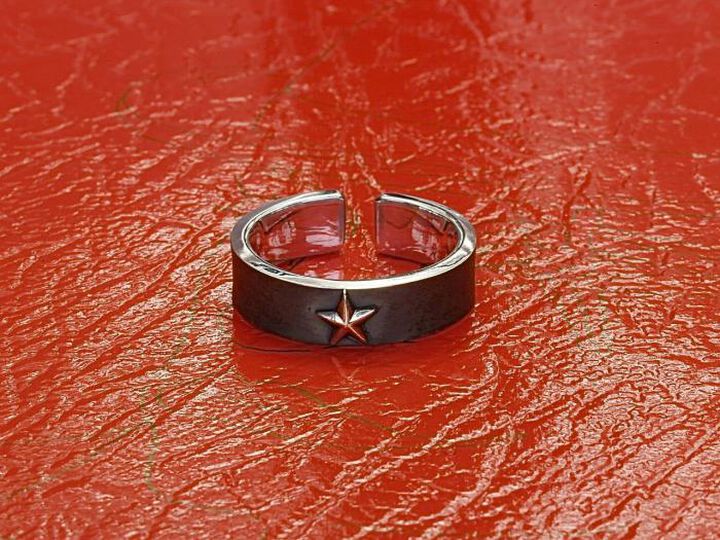 HYO-248K Hand made Gold Star Flat RG,, medium