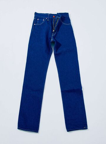 S6100XX15oz-SH 15oz Seigaiha Slim Straight Zipper model Limited Edition,, small image number 1
