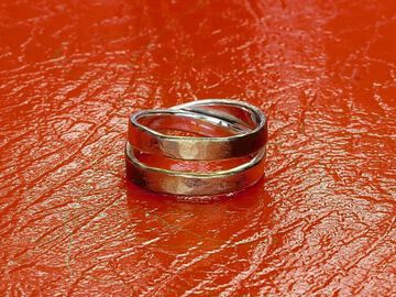 HYO-252 Overlap Flat Ring,, small image number 0