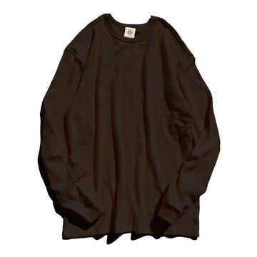 SJSLT-SC01 "Samurai Cotton Project" Long Sleeve Shirt-DARK KURI-XL,DARK KURI, small image number 0
