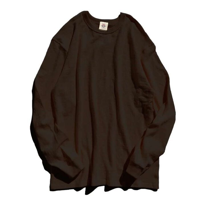 SJSLT-SC01 "Samurai Cotton Project" Long Sleeve Shirt-DARK KURI-XL,DARK KURI, medium image number 0