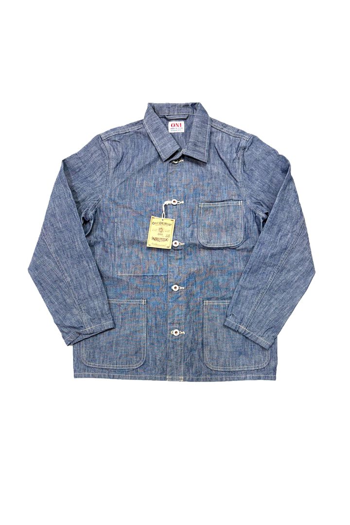ON03501-SHVCH 13oz Super Heavy Chambray Coverall,, medium