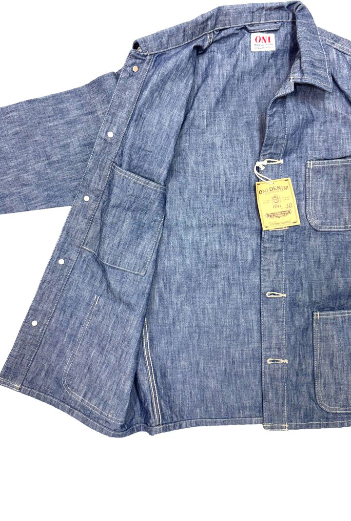 ON03501-SHVCH 13oz Super Heavy Chambray Coverall,, medium image number 7