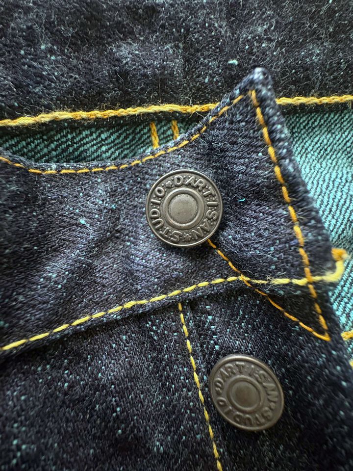DM-013 18oz Studio D'Artisan x Denimio Collab Jeans Relax Tapered,, medium image number 10
