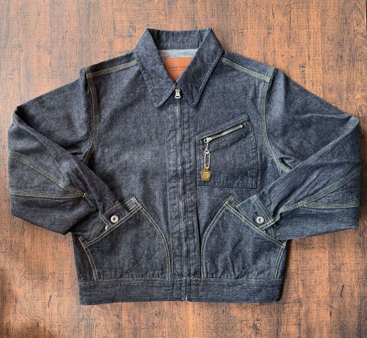 Lot.2406 13oz Rancher Jacket "Left Hand Twill" Denim,, medium