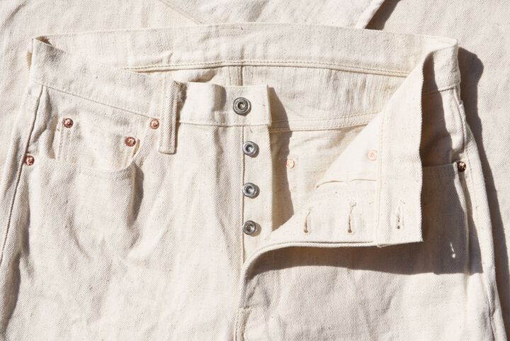 S710SC-KI 18oz "Samurai Cotton Project" SLIM STRAIGHT JEANS-One Wash-28,, medium image number 2