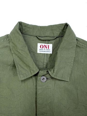 ONI03500-CHOL Chino Coverall Olive,, small image number 1