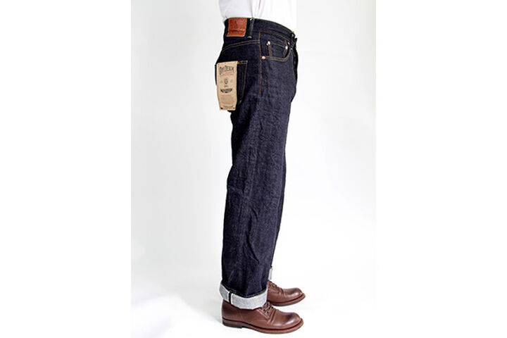 ONI-200 15oz Low Tension Denim Wide Straight-One Washed-38,, medium image number 2