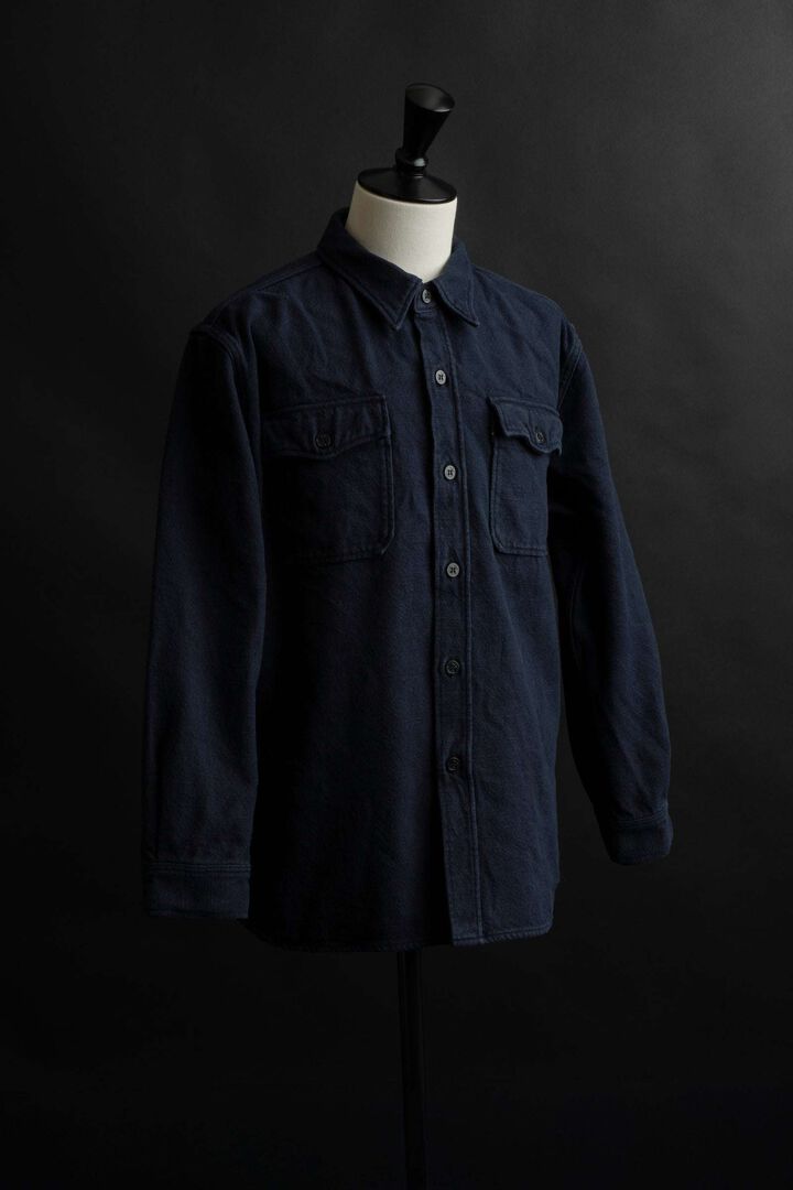 MCP001E US NAVY CPO SHIRT,NATURAL, medium image number 13