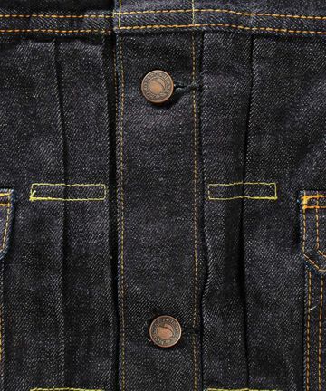 MJ2103 14.7oz double pocket jacket-One Washed-36,, small image number 4