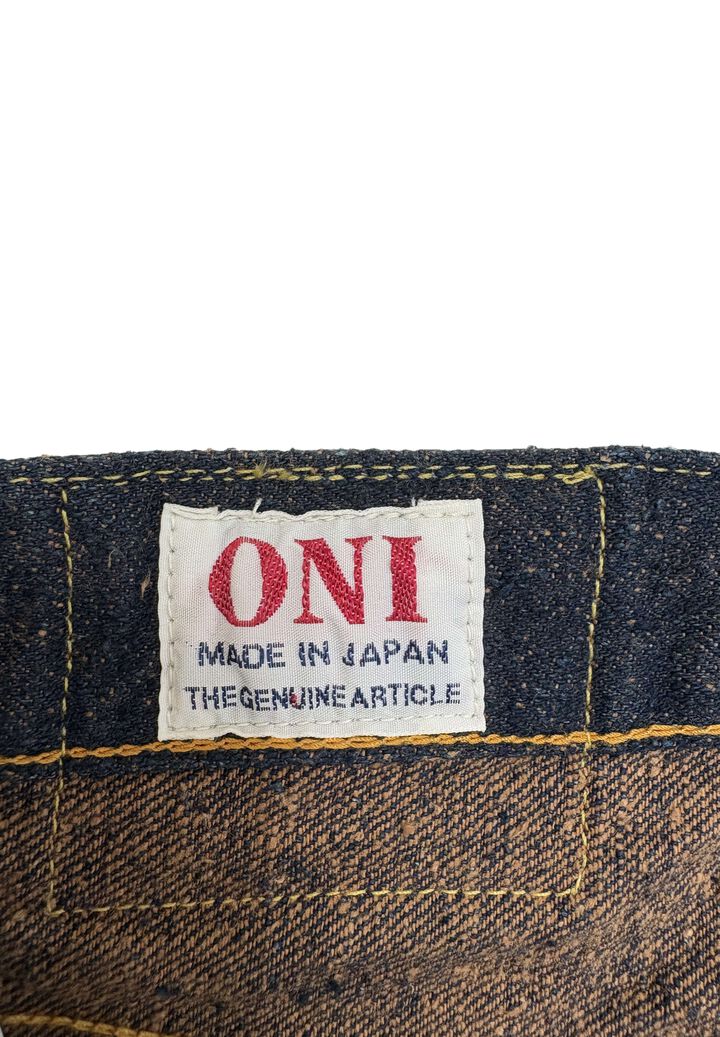 ONI200CCD-MOCA 15oz Crushed Concrete Denim Weft: Moca Wide Straight,, medium image number 12