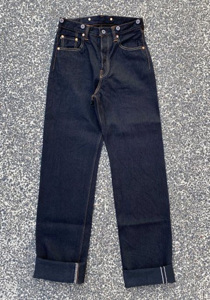 GZ-15HRJ-0502 15oz Heritage jeans Black second series