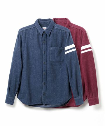 05-249 Brushed flannel work shirt(2 COLORS),, small image number 1