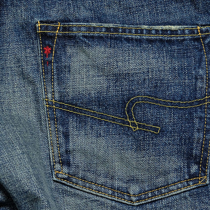 15OZ Standard Selvedge Denim Btton fly Straight Jeans,, medium image number 4