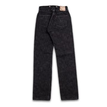 GZ-HRJSK-BK 15oz Skein (Kase) Dyed Heritage Jeans (Black),, small image number 1